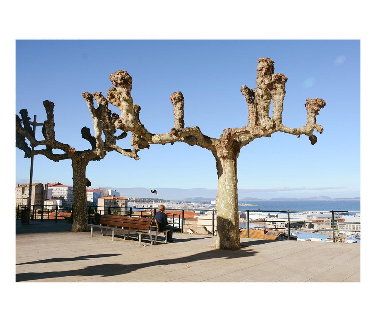 Preciosas Vistas Y A Estrenar En El Casco Viejo Centro Ciudad Apartment Vigo Luaran gambar