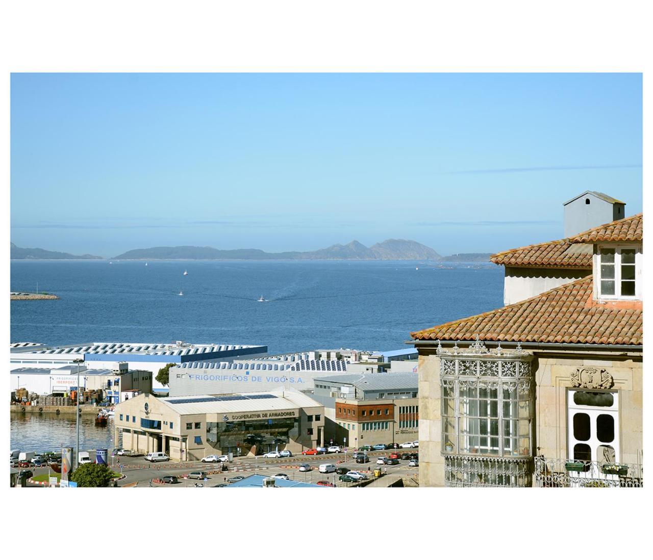 Preciosas Vistas Y A Estrenar En El Casco Viejo Centro Ciudad Apartment Vigo Luaran gambar